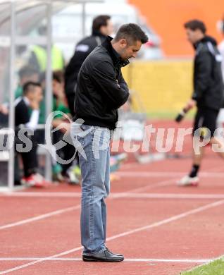 Fussball Bundesliga. RZ Pellets WAC gegen FC Wacker Innsbruck..  Trainer Nenad Bjelica (WAC). Wolfsberg, 26.5.2013.
Foto: Kuess

---
pressefotos, pressefotografie, kuess, qs, qspictures, sport, bild, bilder, bilddatenbank