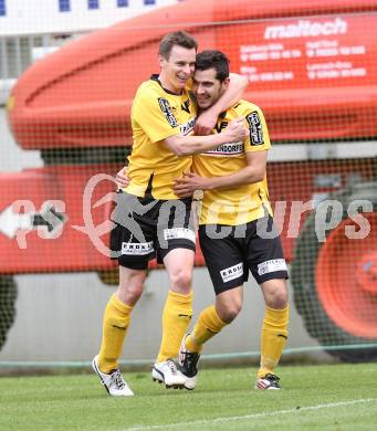 Fussball. Regionalliga. Austria Klagenfurt gegen Voecklamarkt. Torjubel Stefan Sammer (Voeklamarkt). Klagenfurt, 25.5.2013.
Foto: Kuess
---
pressefotos, pressefotografie, kuess, qs, qspictures, sport, bild, bilder, bilddatenbank