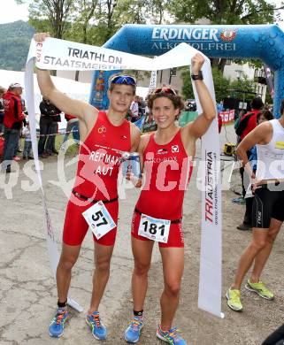 Triathlon. Oesterreichische Staatsmeisterschaft. Reitmayr Paul, Waldmueller Lydia. Poertschach, 26.5.2013.
Foto: Kuess
---
pressefotos, pressefotografie, kuess, qs, qspictures, sport, bild, bilder, bilddatenbank