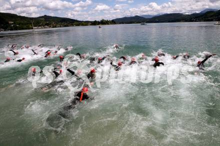 Triathlon. Oesterreichische Staatsmeisterschaft. Schwimmstart Maenner. Poertschach, 26.5.2013.
Foto: Kuess
---
pressefotos, pressefotografie, kuess, qs, qspictures, sport, bild, bilder, bilddatenbank