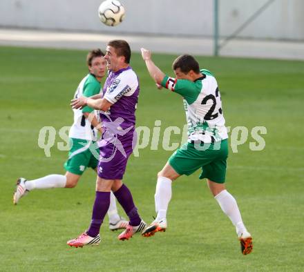 Fussball Regionalliga. SK Austria Klagenfurt gegen DSV Leoben. Grega Triplat,  (Austria Klagenfurt), Markus Briza (Leoben). Klagenfurt, 29.5.2013.
Foto: Kuess
---
pressefotos, pressefotografie, kuess, qs, qspictures, sport, bild, bilder, bilddatenbank