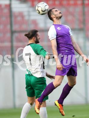 Fussball Regionalliga. SK Austria Klagenfurt gegen DSV Leoben. Rexhe Bytyci,  (Austria Klagenfurt), Gergely Fuefza (Leoben). Klagenfurt, 29.5.2013.
Foto: Kuess
---
pressefotos, pressefotografie, kuess, qs, qspictures, sport, bild, bilder, bilddatenbank