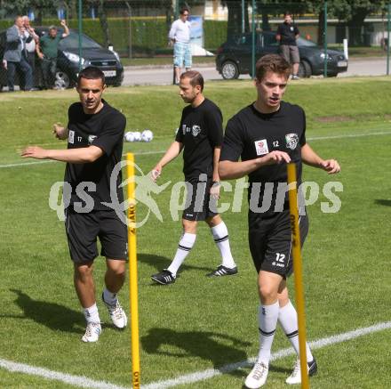 Fussball. Bundesliga. RZ Pellets WAC. Training. Nenad Jovanovic, Maximilian Ritscher. Wolfsberg, 12.6.2013.
Foto: Kuess
---
pressefotos, pressefotografie, kuess, qs, qspictures, sport, bild, bilder, bilddatenbank