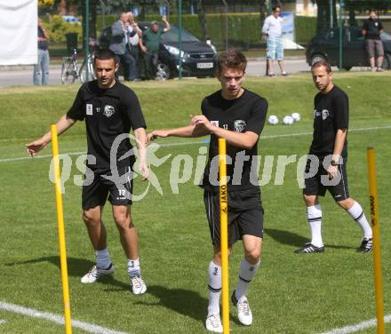 Fussball. Bundesliga. RZ Pellets WAC. Training. Nenad Jovanovic, Maximilian Ritscher. Wolfsberg, 12.6.2013.
Foto: Kuess
---
pressefotos, pressefotografie, kuess, qs, qspictures, sport, bild, bilder, bilddatenbank