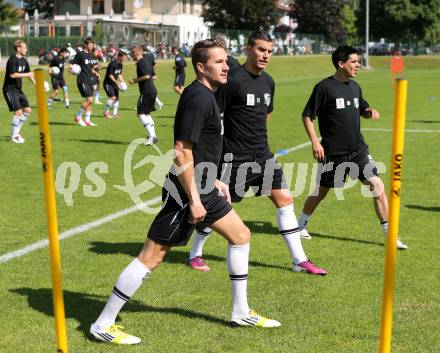 Fussball. Bundesliga. RZ Pellets WAC. Training. Daniel Dunst, Sandro Gotal, David de Paula. Wolfsberg, 12.6.2013.
Foto: Kuess
---
pressefotos, pressefotografie, kuess, qs, qspictures, sport, bild, bilder, bilddatenbank