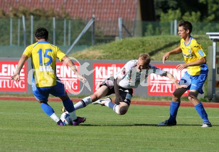 Fussball Bundesliga. Testspiel RZ Pellest WAC gegen NK Celje. Danijel Micic (WAC). Voelkermarkt, am 21.6.2013.
Foto: Kuess
---
pressefotos, pressefotografie, kuess, qs, qspictures, sport, bild, bilder, bilddatenbank