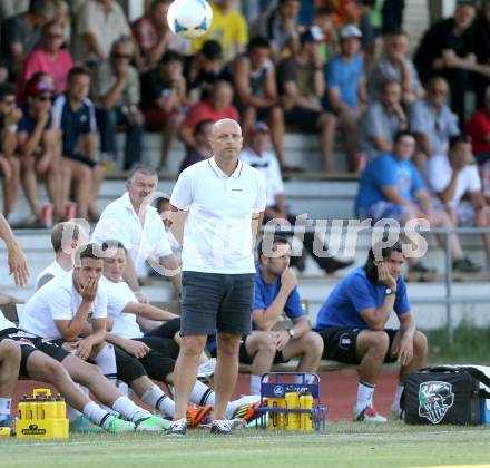 Fussball Bundesliga. Testspiel RZ Pellest WAC gegen NK Celje. Hannes Jochum,  Trainer Slobodan Grubor, Co-Trainer Carlos Chaile,. Voelkermarkt, am 21.6.2013.
Foto: Kuess
---
pressefotos, pressefotografie, kuess, qs, qspictures, sport, bild, bilder, bilddatenbank