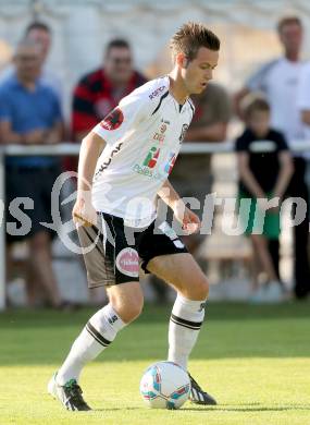 Fussball Bundesliga. Testspiel. Magdalen gegen RZ Pellets WAC. Kevin Vaschauner  (WAC). Magdalen, 22.6.2013.
Foto: Kuess 
---
pressefotos, pressefotografie, kuess, qs, qspictures, sport, bild, bilder, bilddatenbank