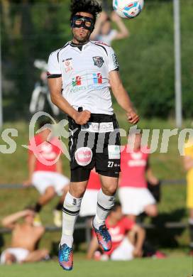 Fussball Bundesliga. Testspiel. Magdalen gegen RZ Pellets WAC.  Michele Polverino  (WAC). Magdalen, 22.6.2013.
Foto: Kuess 
---
pressefotos, pressefotografie, kuess, qs, qspictures, sport, bild, bilder, bilddatenbank