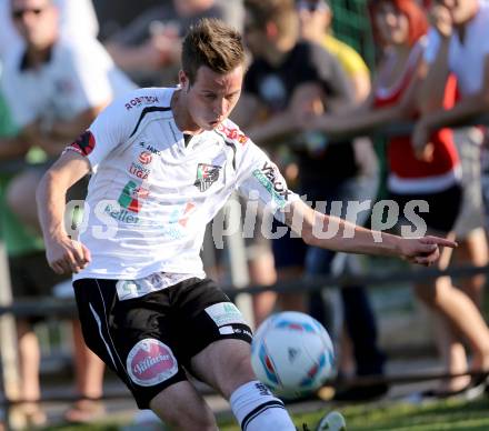 Fussball Bundesliga. Testspiel. Magdalen gegen RZ Pellets WAC.  Kevin Vaschauner (WAC). Magdalen, 22.6.2013.
Foto: Kuess 
---
pressefotos, pressefotografie, kuess, qs, qspictures, sport, bild, bilder, bilddatenbank