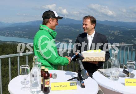 Schi Alpin. Pressekonferent Max Franz, Peter Gauper. Pyramidenkogel, am 29.6.2013.
Foto: Kuess
---
pressefotos, pressefotografie, kuess, qs, qspictures, sport, bild, bilder, bilddatenbank