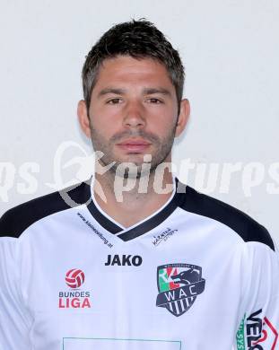 Fussball Bundesliga. RZ Pellets WAC.  Mannschaftsfototermin.  Portrait. Ruben Rivera. Wolfsberg, 1.7.2013.
Foto: Kuess 
---
pressefotos, pressefotografie, kuess, qs, qspictures, sport, bild, bilder, bilddatenbank