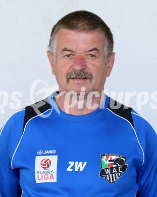 Fussball Bundesliga. RZ Pellets WAC.  Mannschaftsfototermin.  Portrait.  Zeugwart Anton Rossmann. Wolfsberg, 1.7.2013.
Foto: Kuess 
---
pressefotos, pressefotografie, kuess, qs, qspictures, sport, bild, bilder, bilddatenbank