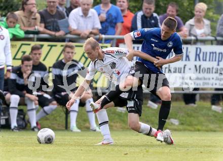 Fussball Testspiel. RZ Pellets WAC gegen Arminia Bielefeld.  Danijel Micic (WAC). Brueckl, am 5.7.2013.
Foto: Kuess
---
pressefotos, pressefotografie, kuess, qs, qspictures, sport, bild, bilder, bilddatenbank