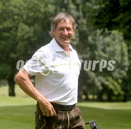 Golf. Lederhosen Golfturnier. Franz Klammer. Klopeinersee, 8.7.2013.
Foto: Kuess
---
pressefotos, pressefotografie, kuess, qs, qspictures, sport, bild, bilder, bilddatenbank