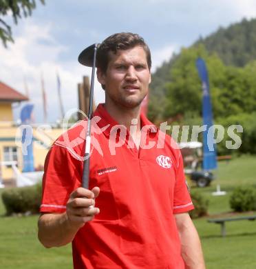 Golf. Eishockey. Lederhosen Golfturnier. Gregor Hager (KAC). Klopeinersee, 8.7.2013.
Foto: Kuess
---
pressefotos, pressefotografie, kuess, qs, qspictures, sport, bild, bilder, bilddatenbank