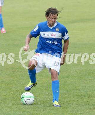 Fussball OEFB Cup. VSV gegen Wattens. Michael Kirisits (VSV). Villlach, 13.7.2013.
Foto: Kuess 
---
pressefotos, pressefotografie, kuess, qs, qspictures, sport, bild, bilder, bilddatenbank