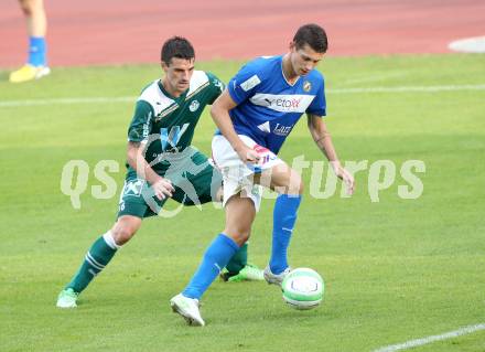 Fussball OEFB Cup. VSV gegen Wattens. Michel Micossi (VSV). Villlach, 13.7.2013.
Foto: Kuess 
---
pressefotos, pressefotografie, kuess, qs, qspictures, sport, bild, bilder, bilddatenbank