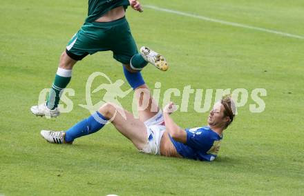 Fussball OEFB Cup. VSV gegen Wattens. Johannes Isopp (VSV). Villlach, 13.7.2013.
Foto: Kuess 
---
pressefotos, pressefotografie, kuess, qs, qspictures, sport, bild, bilder, bilddatenbank