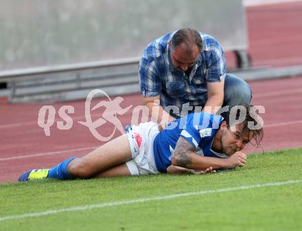 Fussball OEFB Cup. VSV gegen Wattens. Michael Kirisits (VSV). Villlach, 13.7.2013.
Foto: Kuess 
---
pressefotos, pressefotografie, kuess, qs, qspictures, sport, bild, bilder, bilddatenbank