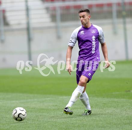 Fussball. OEFB Cup. Austria Klagenfurt gegen Wiener Viktoria. Patrick Stornig  (Klagenfurt). Klagenfurt, 13.7.2013.
Foto: Kuess
---
pressefotos, pressefotografie, kuess, qs, qspictures, sport, bild, bilder, bilddatenbank