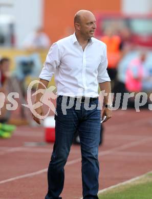 Fussball Bundesliga. RZ Pellets WAC gegen SK Rapid Wien. Trainer Slobodan Grubor (WAC). Wolfsberg, 20.7.2013.
Foto: Kuess

---
pressefotos, pressefotografie, kuess, qs, qspictures, sport, bild, bilder, bilddatenbank