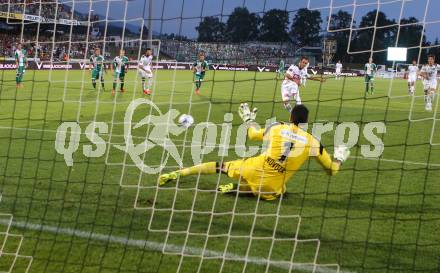 Fussball Bundesliga. RZ Pellets WAC gegen SK Rapid Wien. Elfmeter durch Michael Liendl (WAC). Wolfsberg, 20.7.2013.
Foto: Kuess

---
pressefotos, pressefotografie, kuess, qs, qspictures, sport, bild, bilder, bilddatenbank