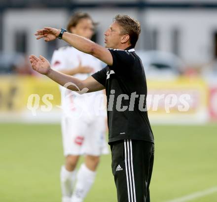 Fussball Bundesliga. RZ Pellets WAC gegen SK Rapid Wien.  Trainer Zoran Barisic (Rapid). Wolfsberg, 20.7.2013.
Foto: Kuess

---
pressefotos, pressefotografie, kuess, qs, qspictures, sport, bild, bilder, bilddatenbank