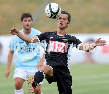 Fussball Kaerntner Liga. St. Veit gegen Gmuend. Marco Moser (Gmuend). St. Veit, am 26.7.2013.
Foto: Kuess
---
pressefotos, pressefotografie, kuess, qs, qspictures, sport, bild, bilder, bilddatenbank