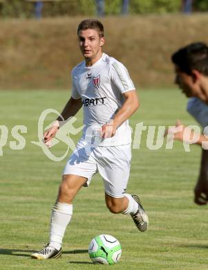 Fussball. Kaerntner Liga. ATUS Ferlach gegen Voelkermarkt.
Hannes Esterle (Ferlach). Ferlach, 27.7.2013.
Foto: Kuess
---
pressefotos, pressefotografie, kuess, qs, qspictures, sport, bild, bilder, bilddatenbank