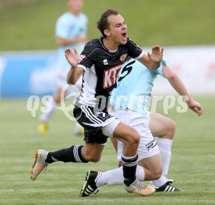 Fussball Kaerntner Liga. St. Veit gegen Gmuend. Marcel Gollmitzer (Gmuend). St. Veit, am 26.7.2013.
Foto: Kuess
---
pressefotos, pressefotografie, kuess, qs, qspictures, sport, bild, bilder, bilddatenbank