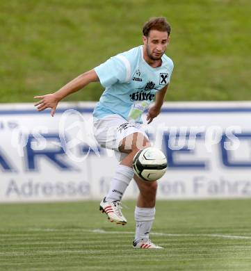 Fussball Kaerntner Liga. St. Veit gegen Gmuend. Stefan Kandolf (St. Veit). St. Veit, am 26.7.2013.
Foto: Kuess
---
pressefotos, pressefotografie, kuess, qs, qspictures, sport, bild, bilder, bilddatenbank