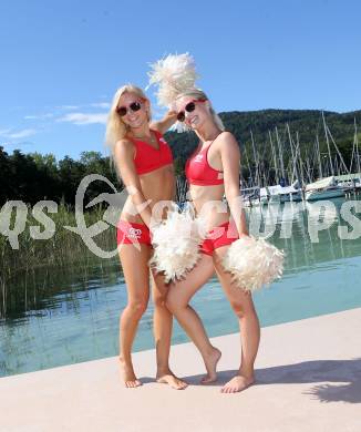 Beachvolleyball. Beach Volleyball Grand Slam 2013. Pressekonferenz.  Eskimogirls. Klagenfurt, 30.7.2013.
Foto: Kuess
---
pressefotos, pressefotografie, kuess, qs, qspictures, sport, bild, bilder, bilddatenbank