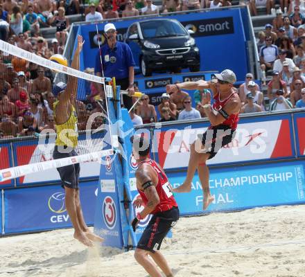 Beachvolleyball. Beach Volleyball Grand Slam 2013. Clemens Doppler, Alexander Horst,. Klagenfurt, 31.7.2013.
Foto: Kuess
---
pressefotos, pressefotografie, kuess, qs, qspictures, sport, bild, bilder, bilddatenbank