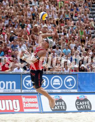 Beachvolleyball. Beach Volleyball Grand Slam 2013. Alexander Horst,. Klagenfurt, 31.7.2013.
Foto: Kuess
---
pressefotos, pressefotografie, kuess, qs, qspictures, sport, bild, bilder, bilddatenbank