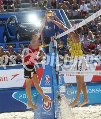 Beachvolleyball. Beach Volleyball Grand Slam 2013.  Lorenz PETUTSCHNIG. Klagenfurt, 31.7.2013.
Foto: Kuess
---
pressefotos, pressefotografie, kuess, qs, qspictures, sport, bild, bilder, bilddatenbank