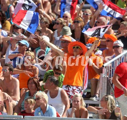 Beachvolleyball. Beach Volleyball Grand Slam 2013. Fans. Klagenfurt, 31.7.2013.
Foto: Kuess
---
pressefotos, pressefotografie, kuess, qs, qspictures, sport, bild, bilder, bilddatenbank