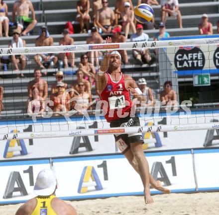 Beachvolleyball. Beach Volleyball Grand Slam 2013. Thomas KUNERT. Klagenfurt, 31.7.2013.
Foto: Kuess
---
pressefotos, pressefotografie, kuess, qs, qspictures, sport, bild, bilder, bilddatenbank