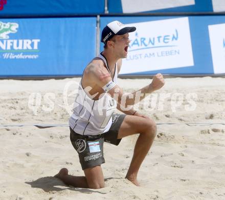 Beachvolleyball. Beach Volleyball Grand Slam 2013.  Alexander Xandi Huber. Klagenfurt, 31.7.2013.
Foto: Kuess
---
pressefotos, pressefotografie, kuess, qs, qspictures, sport, bild, bilder, bilddatenbank