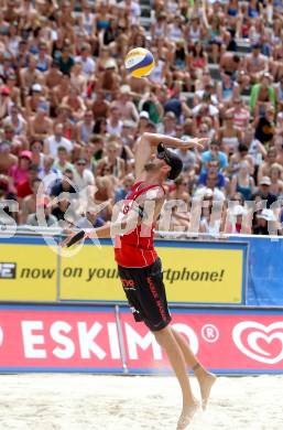 Beachvolleyball. Beach Volleyball Grand Slam 2013. Clemens Doppler. Klagenfurt, 31.7.2013.
Foto: Kuess
---
pressefotos, pressefotografie, kuess, qs, qspictures, sport, bild, bilder, bilddatenbank