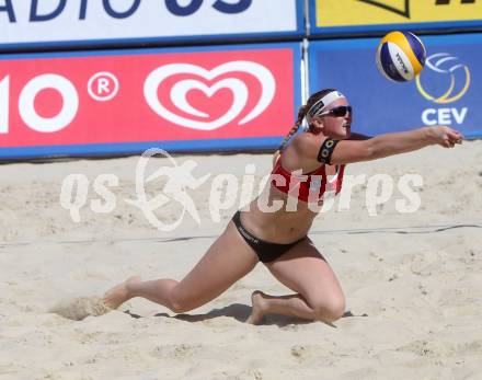 Beachvolleyball. Beach Volleyball Grand Slam 2013.  Katharina Schuetzenhoefer. Klagenfurt, 31.7.2013.
Foto: Kuess
---
pressefotos, pressefotografie, kuess, qs, qspictures, sport, bild, bilder, bilddatenbank