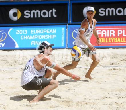 Beachvolleyball. Beach Volleyball Grand Slam 2013. Robin Seidl, Alexander Xandi Huber. Klagenfurt, 31.7.2013.
Foto: Kuess
---
pressefotos, pressefotografie, kuess, qs, qspictures, sport, bild, bilder, bilddatenbank