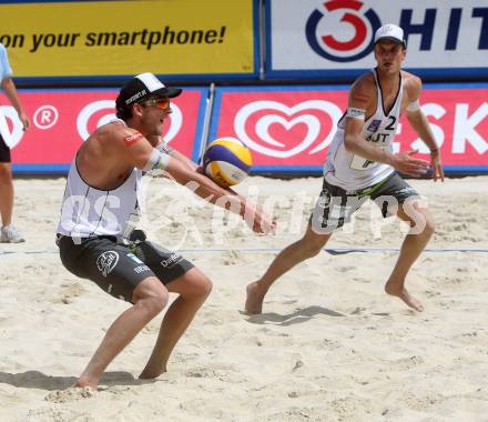 Beachvolleyball. Beach Volleyball Grand Slam 2013. Robin Seidl, Alexander Xandi Huber. Klagenfurt, 31.7.2013.
Foto: Kuess
---
pressefotos, pressefotografie, kuess, qs, qspictures, sport, bild, bilder, bilddatenbank