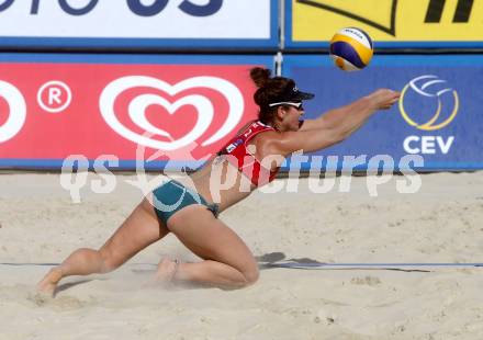 Beachvolleyball. Beach Volleyball Grand Slam 2013.  Magdalena JIRAK (AUT). Klagenfurt, 31.7.2013.
Foto: Kuess
---
pressefotos, pressefotografie, kuess, qs, qspictures, sport, bild, bilder, bilddatenbank