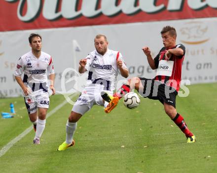 Fussball. Regionalliga. SAK gegen LASK Linz. Helmut Koenig, Christian Dlopst (SAK), Daniel Kogler (LASK). Klagenfurt, 9.6.2013.
Foto: Kuess
---
pressefotos, pressefotografie, kuess, qs, qspictures, sport, bild, bilder, bilddatenbank