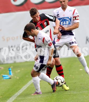 Fussball. Regionalliga. SAK gegen LASK Linz. Helmut Koenig (SAK), Daniel Kogler (LASK). Klagenfurt, 9.6.2013.
Foto: Kuess
---
pressefotos, pressefotografie, kuess, qs, qspictures, sport, bild, bilder, bilddatenbank