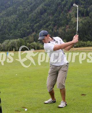 EBEL. Eishockey Bundesliga. Teambuilding VSV. Golf. Marco Pewal. Waidegg, am 10.8.2013.
Foto: Kuess
---
pressefotos, pressefotografie, kuess, qs, qspictures, sport, bild, bilder, bilddatenbank