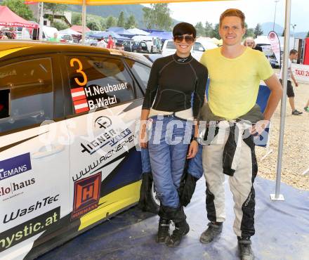 Jacques Lemans Kaernten Rallye.  Hermann Neubauer, Barbara Watzl. St. Veit, am 22.6.2013.
Foto: Kuess
---
pressefotos, pressefotografie, kuess, qs, qspictures, sport, bild, bilder, bilddatenbank