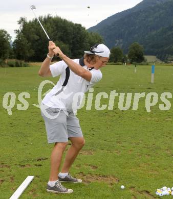 EBEL. Eishockey Bundesliga. Teambuilding VSV. Golf. Michel Forney. Waidegg, am 10.8.2013.
Foto: Kuess
---
pressefotos, pressefotografie, kuess, qs, qspictures, sport, bild, bilder, bilddatenbank