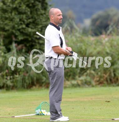 EBEL. Eishockey Bundesliga. Teambuilding VSV. Golf. Gerhard Unterluggauer. Waidegg, am 10.8.2013.
Foto: Kuess
---
pressefotos, pressefotografie, kuess, qs, qspictures, sport, bild, bilder, bilddatenbank